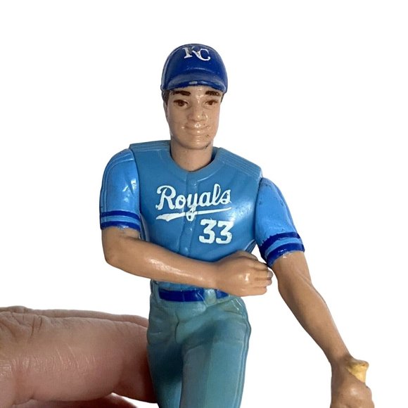 1988 Kevin Seitzer Kansas City Royals Starting Lineup SLU MLB Action Figure Vtg - Picture 8 of 9